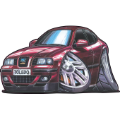 Autocollant 730-Seat-Toledo