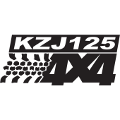 Logo 4x4 Kzj125