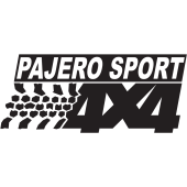 Logo 4x4 Pajero Sport