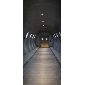 Sticker Porte Tunnel Sombre
