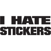 Jdm I Hate Stickers