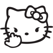 Jdm Hello Kitty Finger