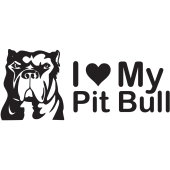 Jdm I Love My Pitbull