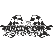 Sticker Arctic Cat Racing