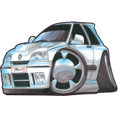Autocollant 859-Renault Clio Phase 2