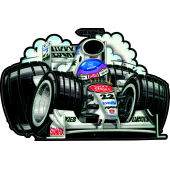 Autocollant F1_BMW_Schumacher