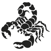 Sticker Signe du Zodiaque Scorpion