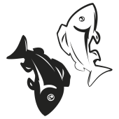 Sticker Signe du Zodiaque Poisson