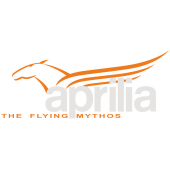Autocollant Aprilia Pegaso Gauche Logo