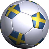 Sticker ballon foot suede