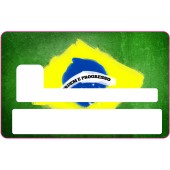 Sticker CB Bresil - Skin pour Carte Bancaire