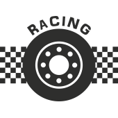 Autocollant Racing Pneu