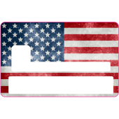 Sticker CB USA - Skin pour Carte Bancaire