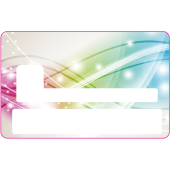 Sticker CB Abstrait - Skin pour Carte Bancaire 1