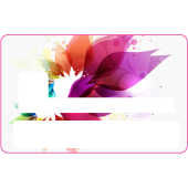 Sticker CB Abstrait - Skin pour Carte Bancaire 2