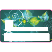 Sticker CB Abstrait - Skin pour Carte Bancaire 3