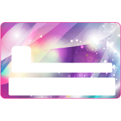 Sticker CB Abstrait - Skin pour Carte Bancaire 9