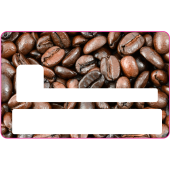 Sticker CB Café - Skin pour Carte Bancaire