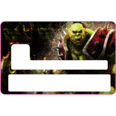 Sticker CB World Of Warcraft 3 - Skin pour Carte Bancaire