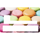 Sticker Cb Macaron - Skin Pour Carte Bancaire