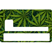 Sticker Cb Cannabis - Skin Pour Carte Bancaire