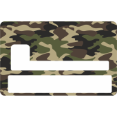 Sticker Cb Armée - Skin Pour Carte Bancaire