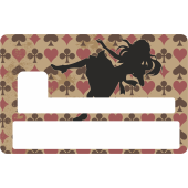 Sticker Cb Alice - Skin Pour Carte Bancaire