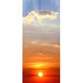 Sticker Porte Couche De Soleil