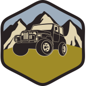 Autocollant 4x4 Offroad Blason
