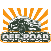 Autocollant 4x4 Off Road 2