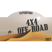 Autocollant 4x4 Off Road Désert Expedition 2017