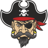 Autocollant Pirate 8
