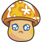 Autocollant Champignon 8