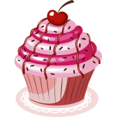 Autocollant Cup Cake 7