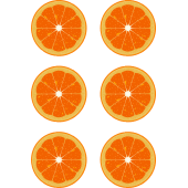 Autocollant Kit Orange