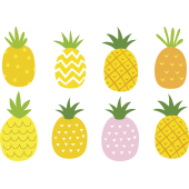 Autocollant Kit Ananas