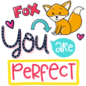 Autocollant You Are Perfect