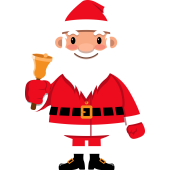 Autocollant Père Noël 1