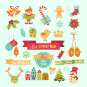 Autocollant Kit De Noël