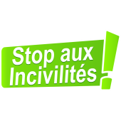 Autocollant Stop Aux Incivilités Vert