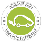 Autocollant Panneau Recharge Véhicule électrique