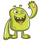 Autocollant Petit Monstre 2