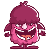 Autocollant Petit Monstre 8