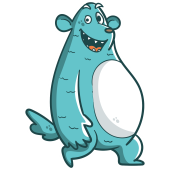 Autocollant Petit Monstre 10