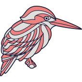 Autocollant Oiseau 2