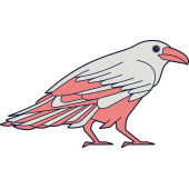 Autocollant Oiseau 4
