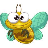 Autocollant Mouche Enfant