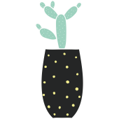 Autocollant Plante Et Cactus 6