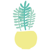 Autocollant Plante Et Cactus 8