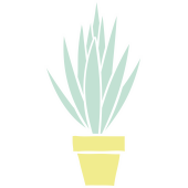 Autocollant Plante Et Cactus 13